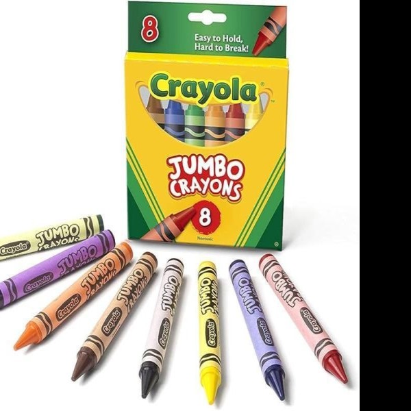 CRAYONES EST.C8 CRAYOLA JUMBO 520038 C.144